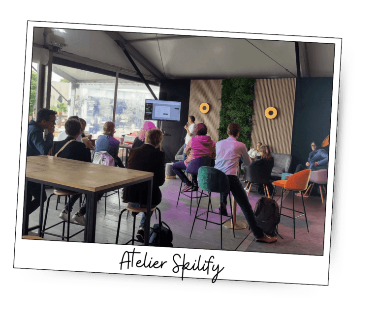 Atelier sur Skilify animé par benoît Maneuvrier